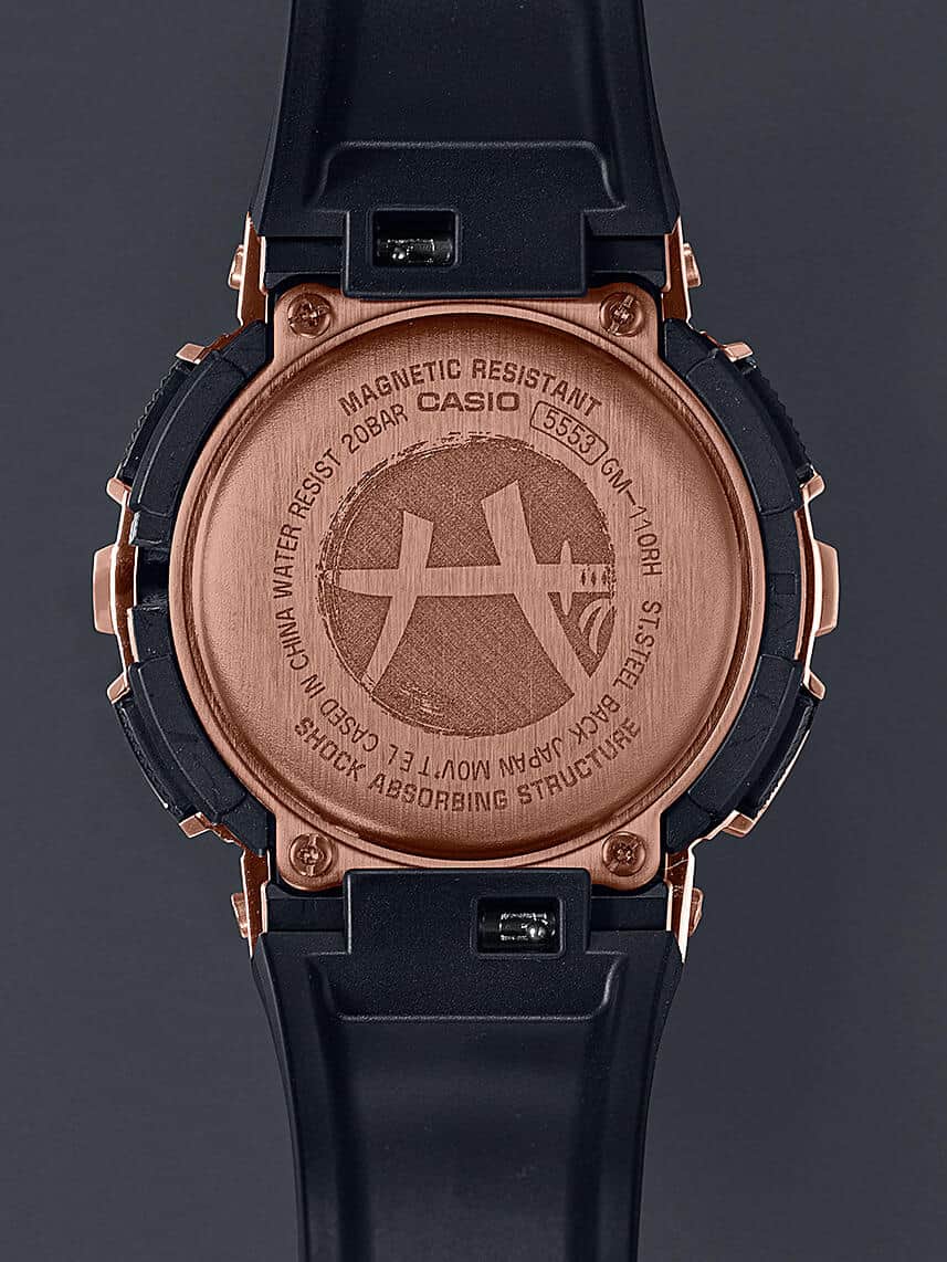 裏盤にはオリジナルのロゴ「Black Samurai logo」を刻印