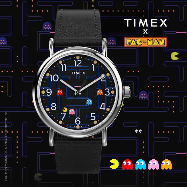 「Weekender×Pac-Man WATCH」　「TIMEX」と「パックマン」コラボ第2弾
