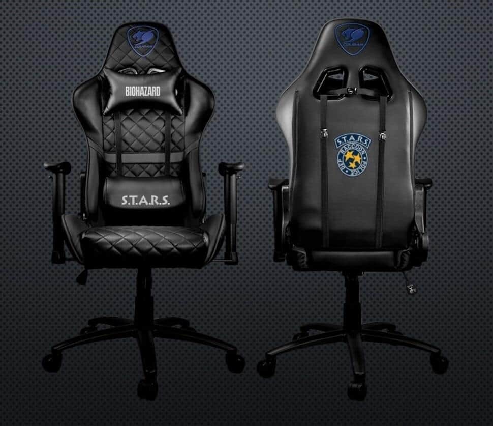「バイオハザード」と「クーガー」コラボモデル　ゲーミングチェア2種