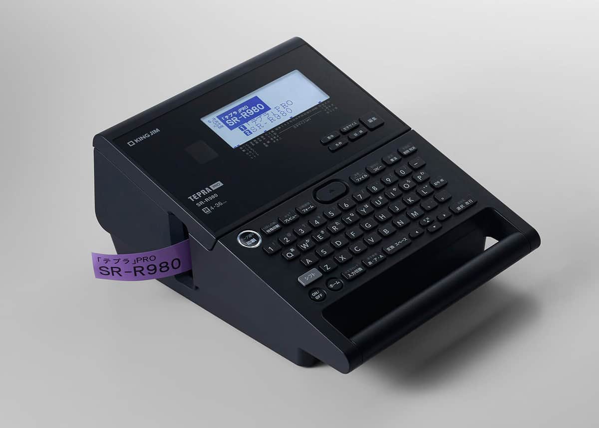 キングジム「テプラPRO」最上位モデル　印刷時の無駄な余白を削減