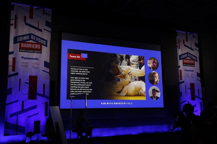 欧州代表のプレゼンテーション