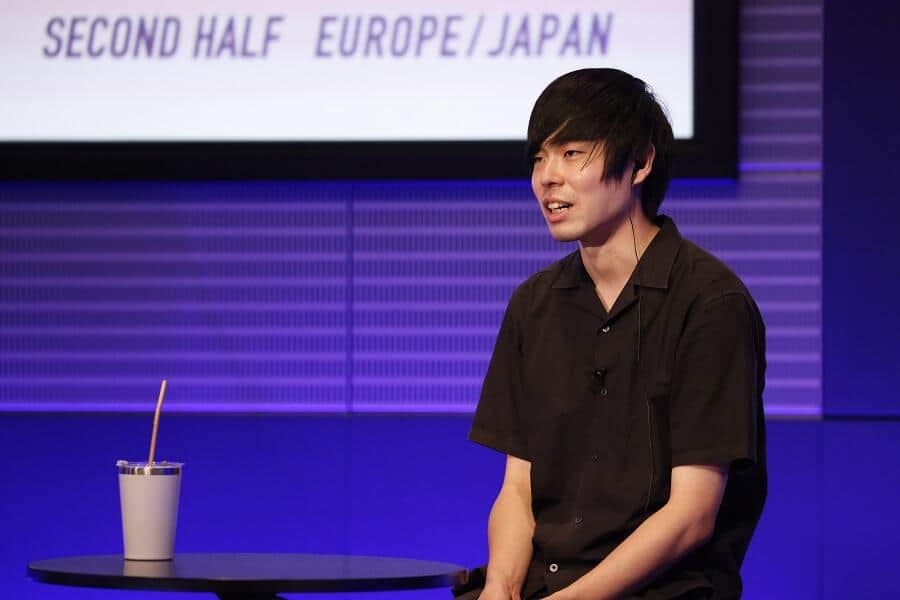 日本代表横瀬健斗さんのプレゼンテーション