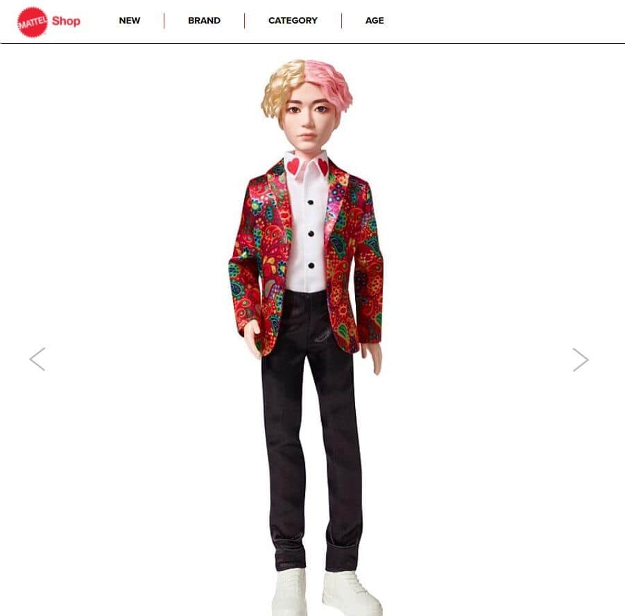 マテルの第1弾ドール　メンバーは「V」