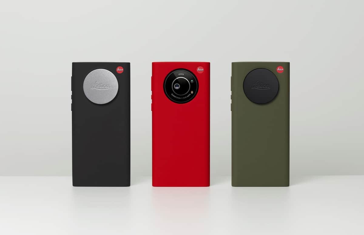 ライカスマホ「Leitz Phone 1」専用アクセサリー　 シリコンケース＆レンズキャップ