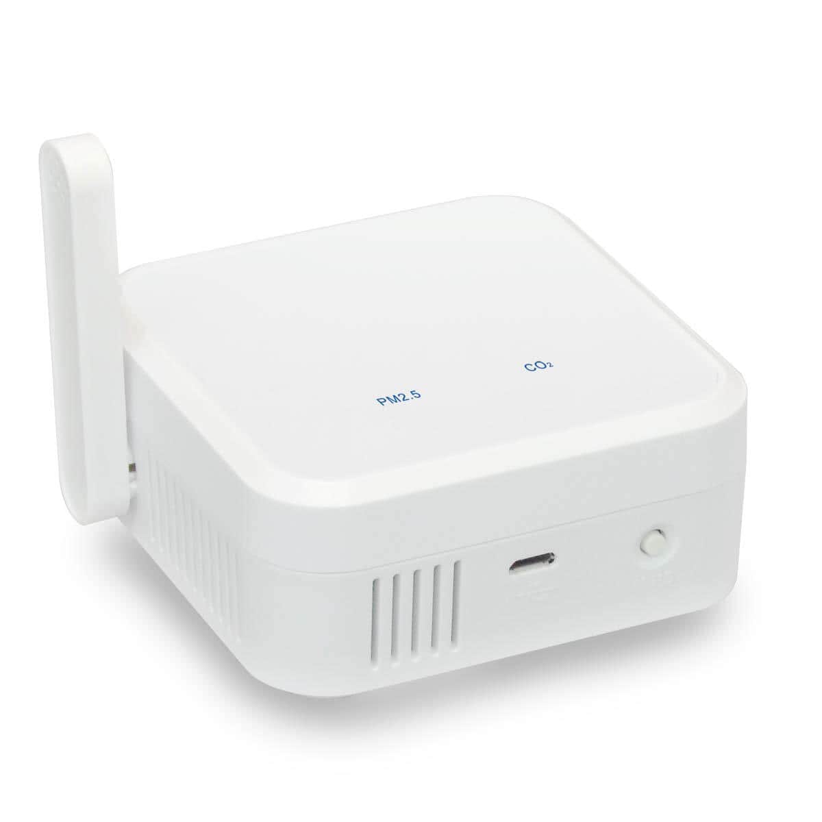 スマホで手軽に室内の「空気質」が分かる　Bluetooth環境センサー