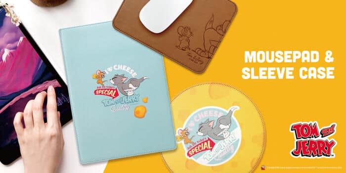 人気キャラ「トムとジェリー」デザインのマウスパッドなど