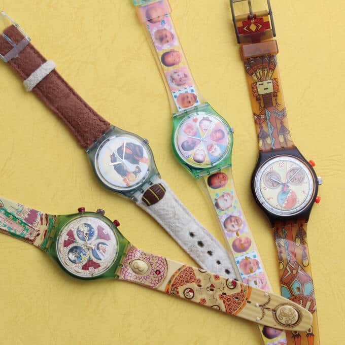 スウォッチを取り扱っている13店舗で開催する