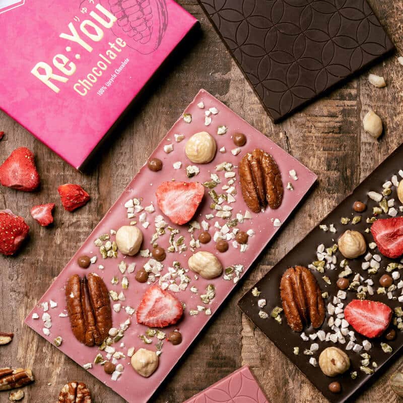 未利用の「余った製菓材料」を使用したチョコレート「りゆう」