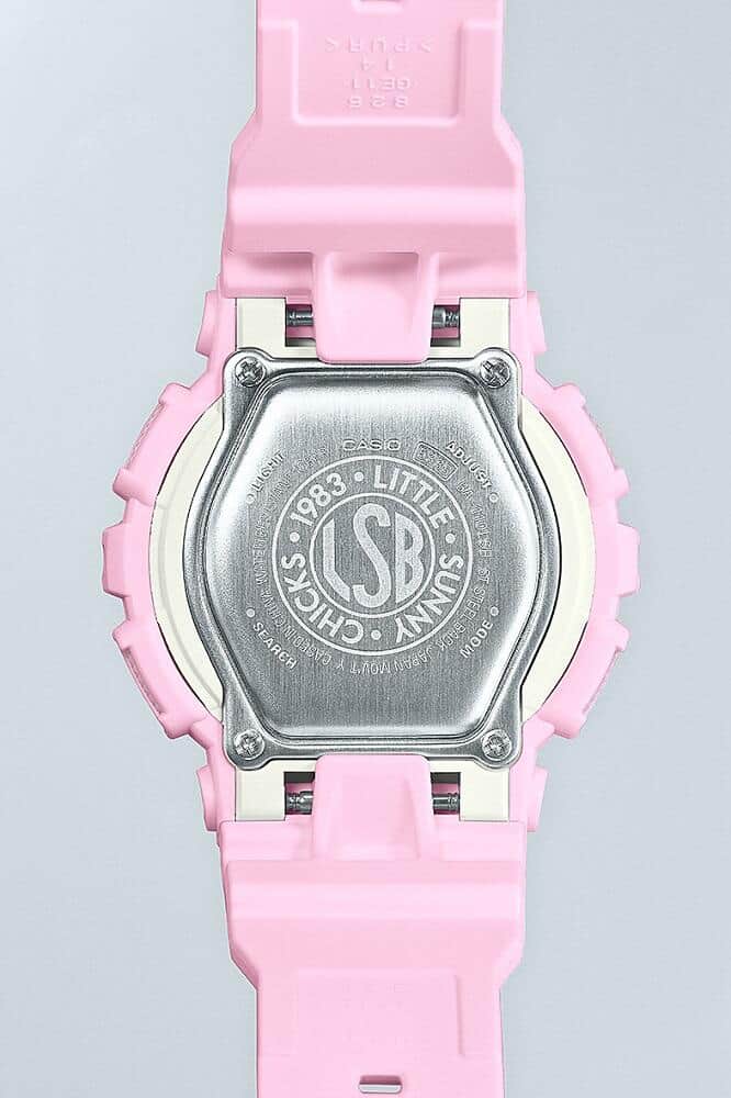 CASIO BABY-G  little sunny biteコラボ BABY-Gと「little sunny bite」コラボ パステルピンクと小花柄の