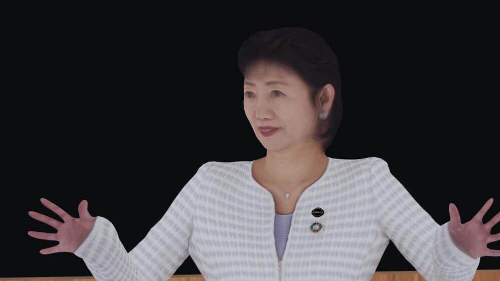 星野朝子副社長（アバター）