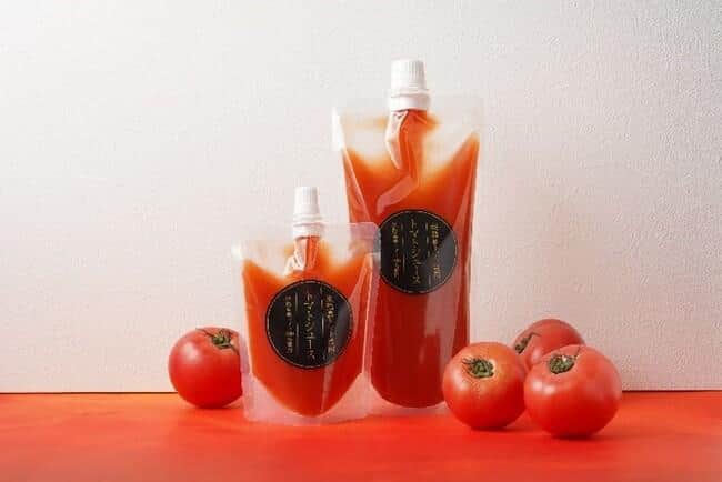 自社農園で育った淡路島産トマトだけで作ったフレッシュジュース