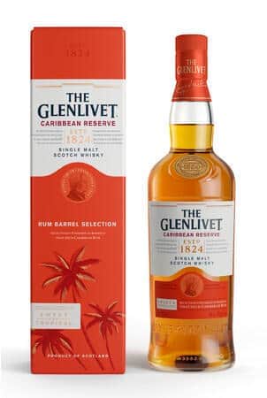甘くトロピカルなウイスキー　「ザ・グレンリベット カリビアンリザーブ」
