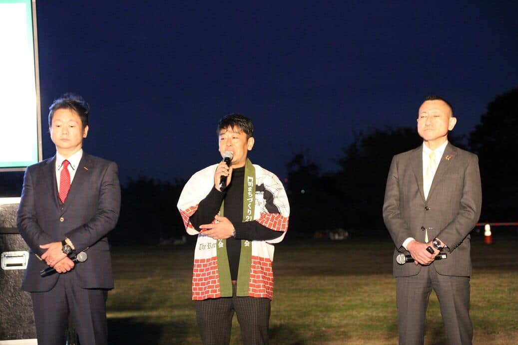 「来年は花火大会が復活してくれると嬉しい！」と大会代表者