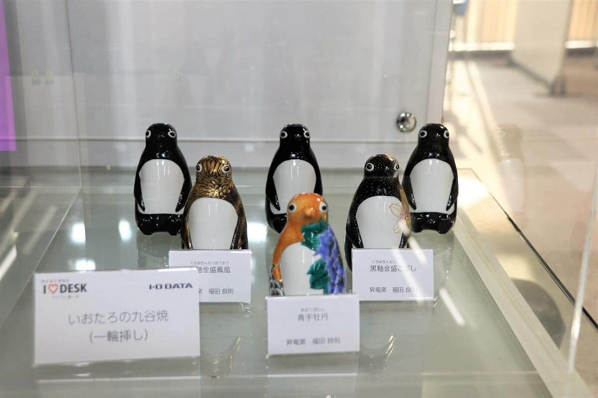 石川県を代表する伝統工芸品「九谷焼」と、いおたろのコラボ