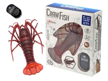 「陸上専用のエビ」につき、水没させないように