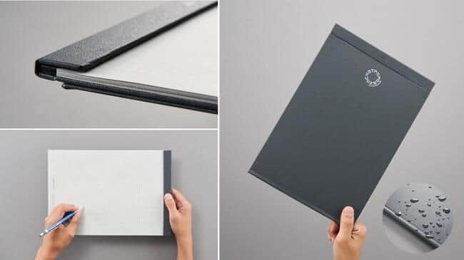 「マグネット×てこの原理」で用紙を強力にホールド