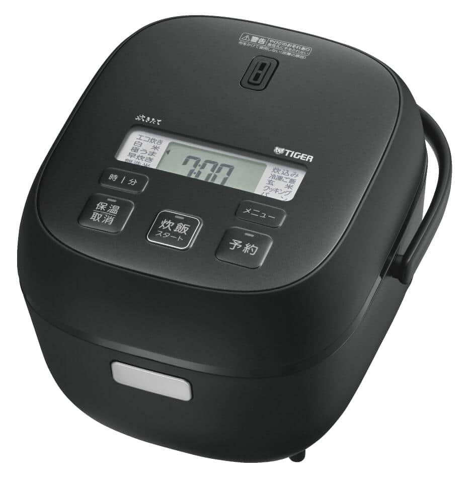 タイガー炊飯器「炊きたて」　粘りや弾力向上、ふっくら炊き上がる