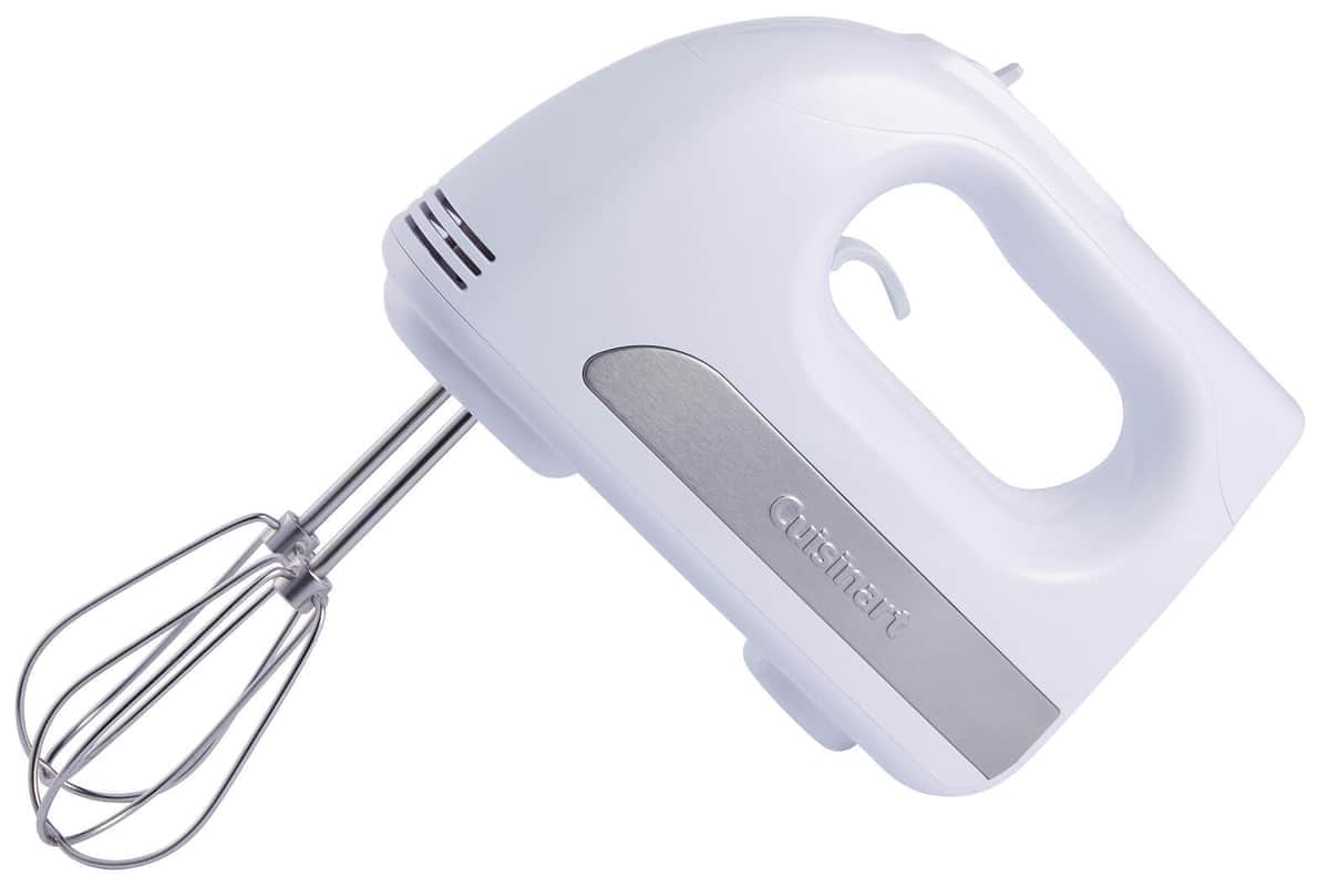 180Wのハイパワーモーター内蔵ハンドミキサー　エントリーモデルで使いやすい