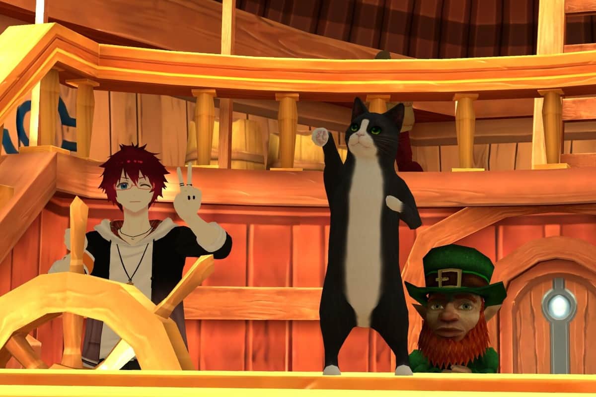 記者も船長ごっこを満喫「勇希夏矢船員、取り舵いっぱーい！」