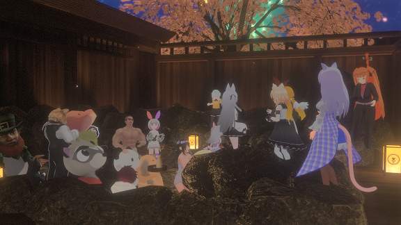 露天風呂で旅の疲れを癒やした（ケセドの桜旅館-CHESED's SAKURA RYOKAN-／画像4）