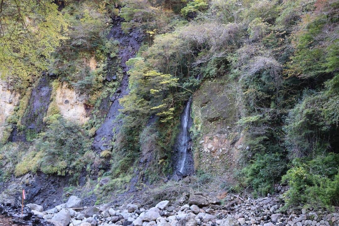 トレッキングマップを片手に、緑溢れる「富士箱根伊豆国立公園」の自然の中をトレッキング。「ナショナルパークトレッキング」体験ではいつも見る強羅と違う表情の景色に新鮮さを感じた