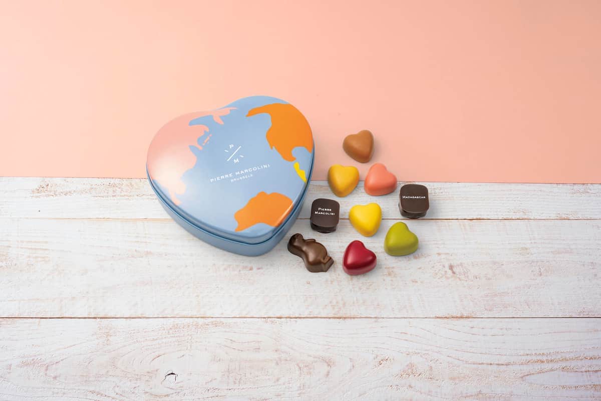 ピエール マルコリーニの「コフレ クール 9個入り」（税込・3672円） グランスタ東京