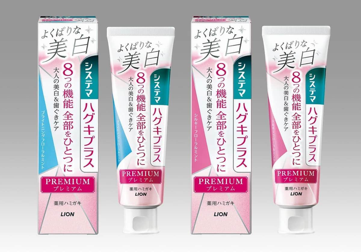 1本に8つの機能のハミガキ　歯の根元の着色汚れまで落としやすい処方