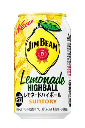「ジムビーム　レモネードハイボール」　甘酸っぱい香り、すっきりした後味