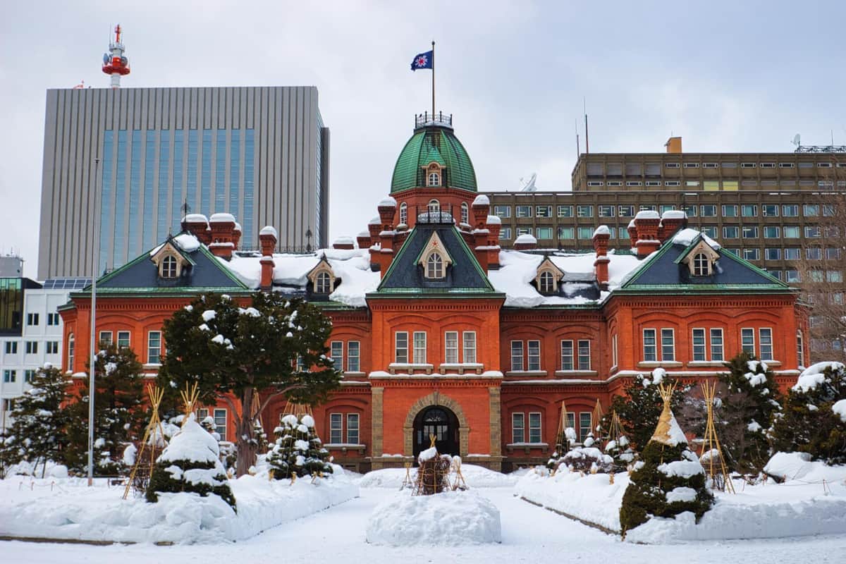 札幌も雪に埋もれる・北海道庁旧本庁舎（画像はイメージ）