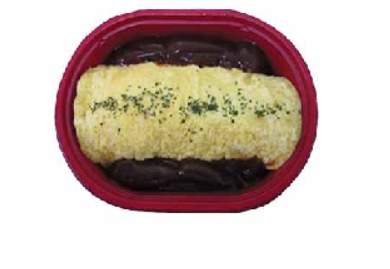22年1月発売の「手作り玉子のデミご飯弁当」