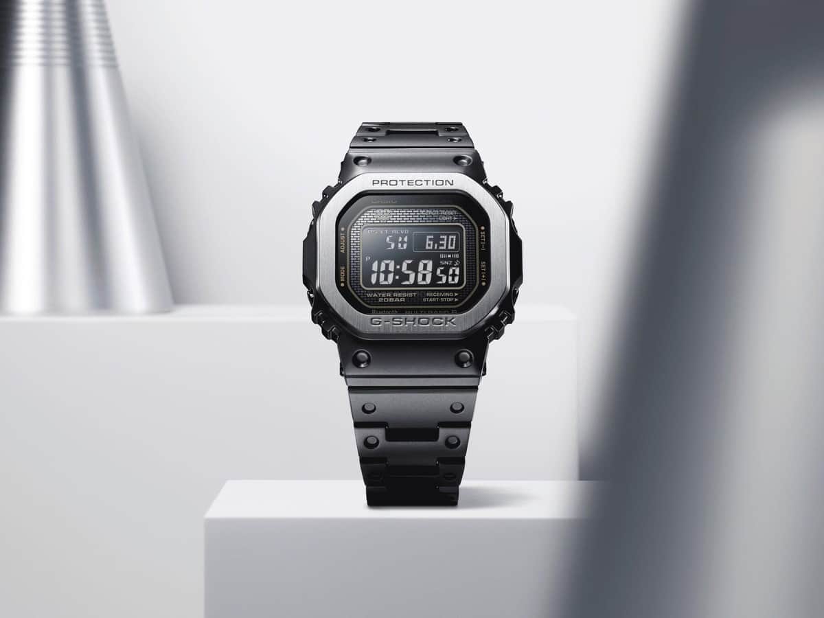 「G-SHOCK」から黒のフルメタル　上質なデザイン
