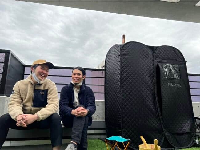 無煙テントサウナ「IESAUNA」