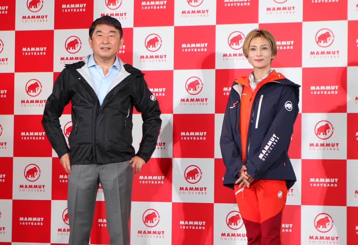 左はマムート・スポーツグループジャパン代表取締役社長の福田太一氏