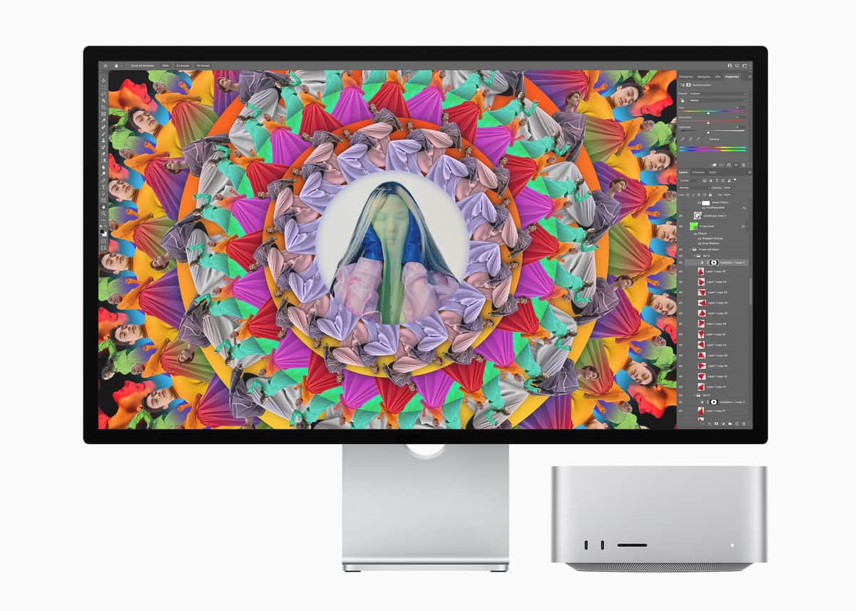 アップルのデスクトップモデル「Mac Studio」　高性能「M1」チップ