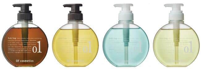 新感覚のヌメリ感「ソープオブボディ・01」　天然由来の洗浄成分を配合
