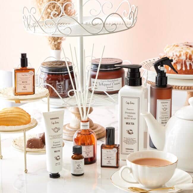 天然由来原料配合の香料を使用した「ティーコレクション」