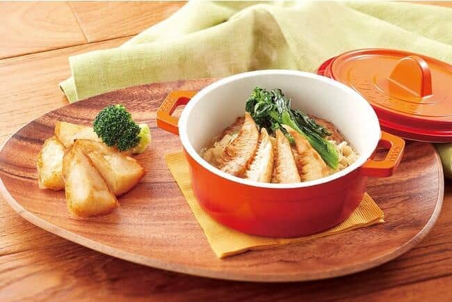 ココスで「季節のひとさら」　筍・菜の花を使ったハンバーグとパスタ