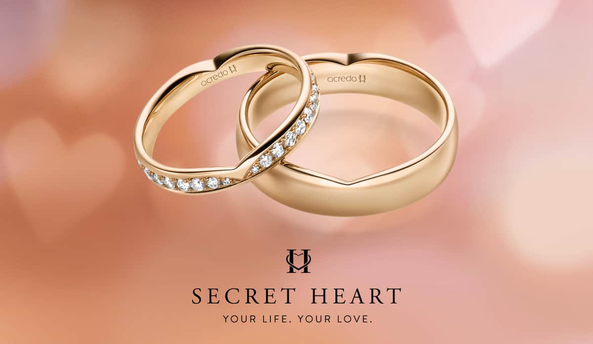 「acredo」旗艦店オープン1周年 新作「SECRET HEART」を発売