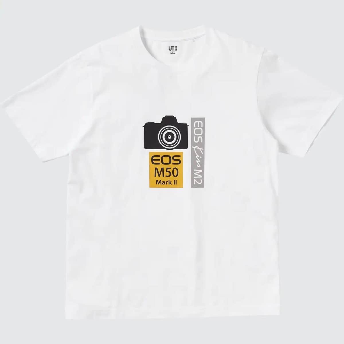 「EOS Kiss M2」とユニクロ「UT」　Tシャツのコラボモデル