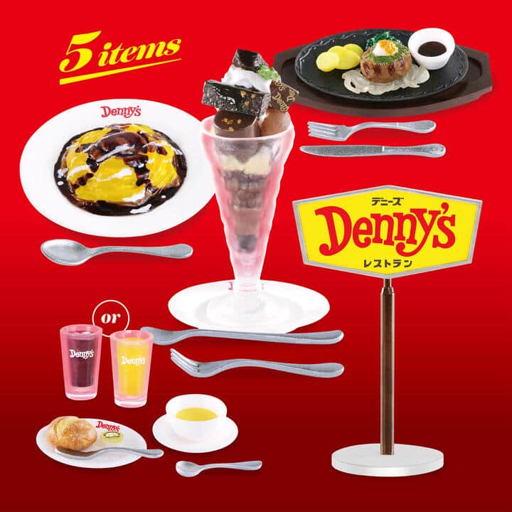 定番メニューなどリアルに再現