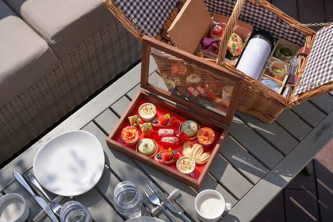 東京マリオットホテル「グランピクニック」　ホテルのテラスでランチ