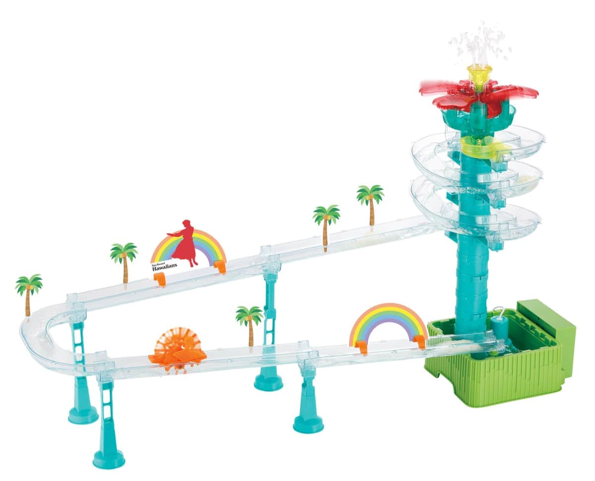 「そうめんスライダー ビッグハワイ」　南国ムードあふれるデザイン