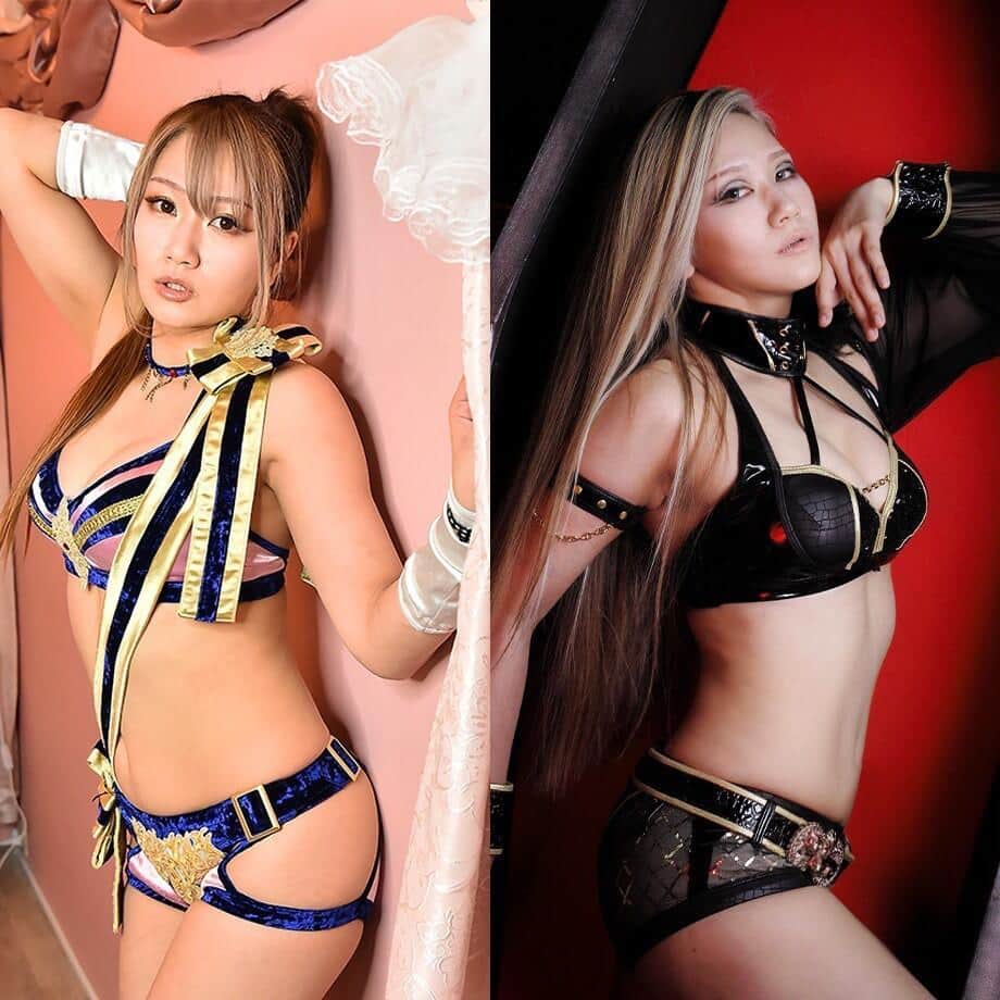 雪妃真矢選手。かわいいメイクとセクシーメイク