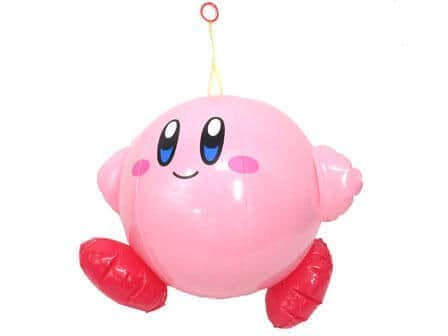 手と足までしっかり膨らむので、立体的なカービィを楽しめる