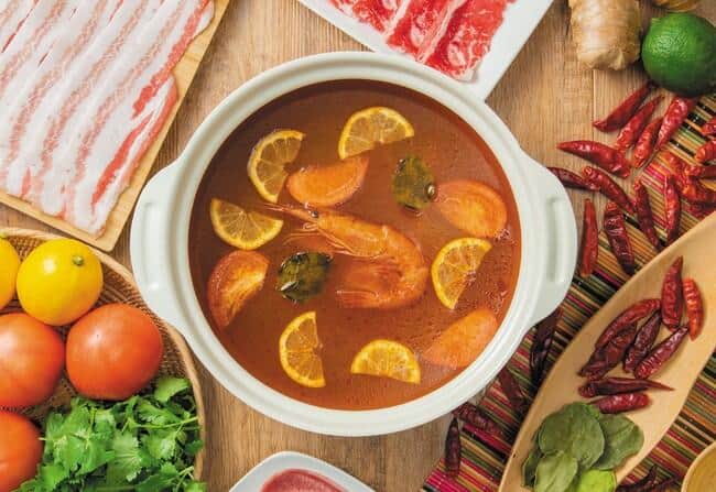 しゃぶしゃぶ温野菜で「トムヤムクン鍋食べ放題」　パクチーにフォーも