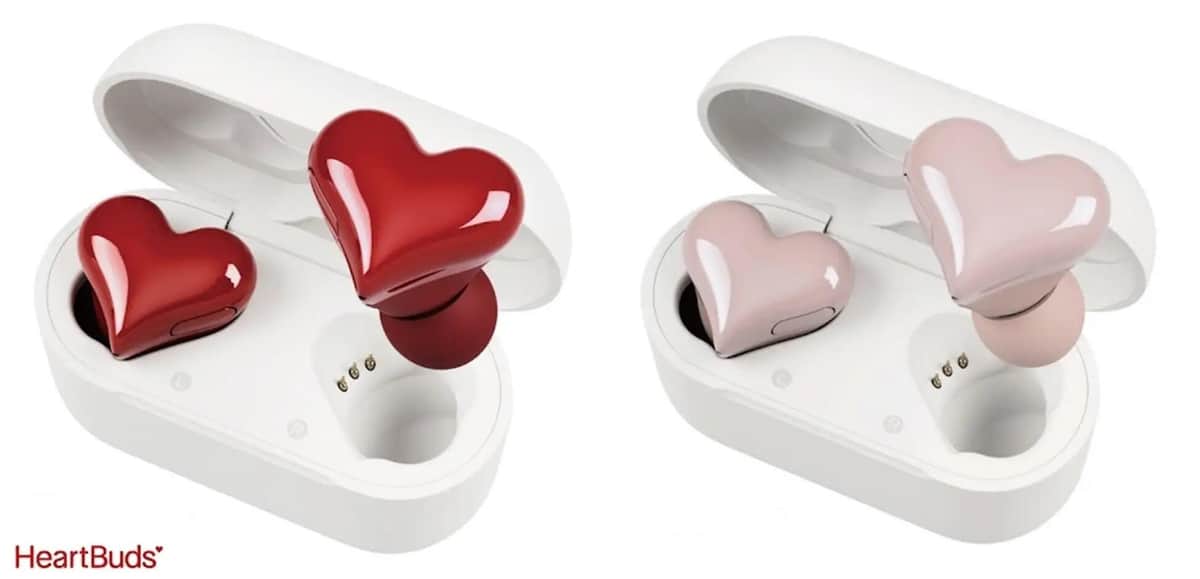 推しへの思いを形にしたハートのイヤホン