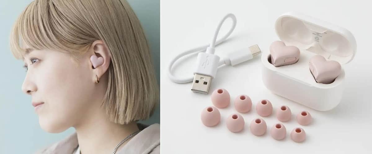 推しへの思いを形にしたハートのイヤホン