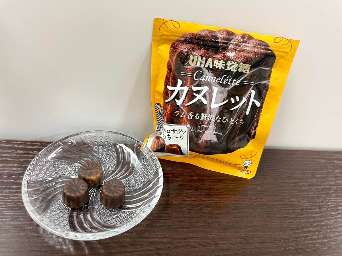 「カヌレット」売っている場所　探したらコンビニのグミコーナーだった謎
