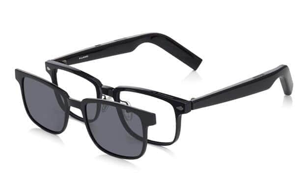 ファーウェイとオンデーズのコラボ　スピーカー内蔵メガネ