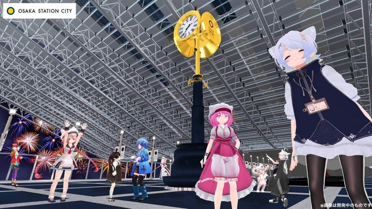 「バーチャル大阪駅」出現　8月開催の「世界最大」VRイベントに